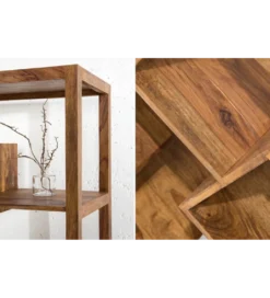Regał FINICE Makassar 150 cm drewno sheesham*Invicta Interior