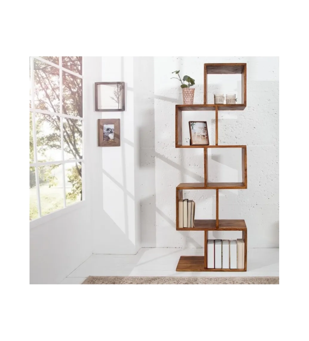Regał FINICE Makassar 150 cm drewno sheesham*Invicta Interior