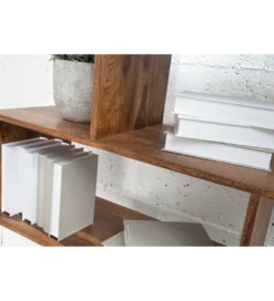Regał FINICE Makassar 150 cm drewno sheesham*Invicta Interior