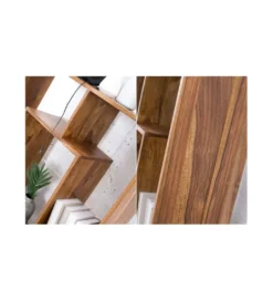 Regał FINICE Makassar II 180cm drewno sheesham*Invicta Interior - przedsprzedaż Discount