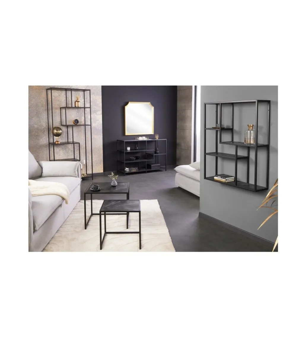 Regał FONTERA 77 cm w optyce marmuru*Invicta Interior Best