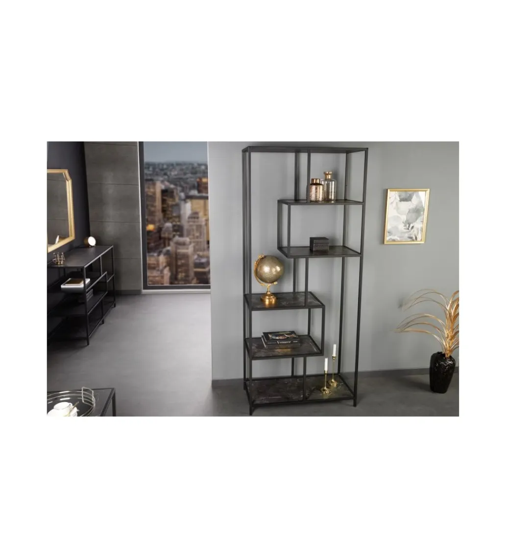 Regał FONTERA 77 cm w optyce marmuru*Invicta Interior Best