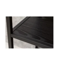 Regał FONTERA 185x77 cm czarny*Invicta Interior Outlet
