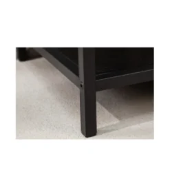 Regał FONTERA 185x77 cm czarny*Invicta Interior Outlet