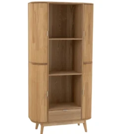Regał GEZA 88 cm naturalny drewno sosna*J-Line Hot