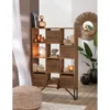 Regał GRACKY drewno teak naturalny*J-Line Clearance