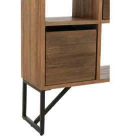 Regał GRACKY drewno teak naturalny*J-Line Clearance