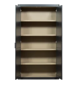 Regał GUNNAR 217 x 120 cm czarny mat*WOOOD Sale