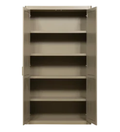 Regał GUNNAR 217 x 120 cm szary piaskowy*WOOOD Clearance