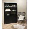 Regał JAXI 120 cm czarny*LF-Design Online