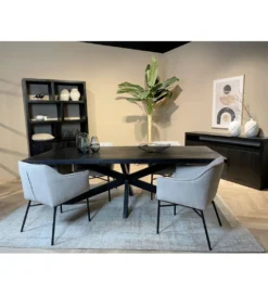 Regał JAXI 120 cm czarny*LF-Design Online