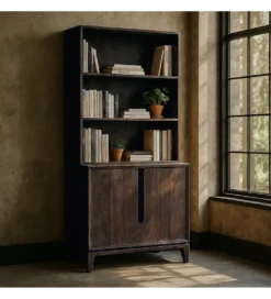 Regał KILIAN 195 cm drewno mango brązowa*Zona-Design Hot