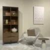Regał KORTE 200 cm drewno mango brązowy*LF-Design Best