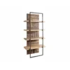 Regał LACERTA 90 cm drewno akacja*Imeri Outlet