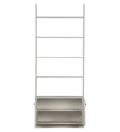 Regał MADU 200 cm drewno sosna szary*WOOOD Sale