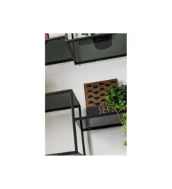 Regał metalowy Loft 195 cm x 115 cm czarny*KARE Hot