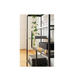Regał metalowy Loft 195 cm x 115 cm czarny*KARE Hot
