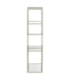 Regał Metalowy RACK srebrny*J-Line Outlet