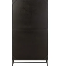 Regał MODE 168 cm drewno mango czarny*J-Line Discount