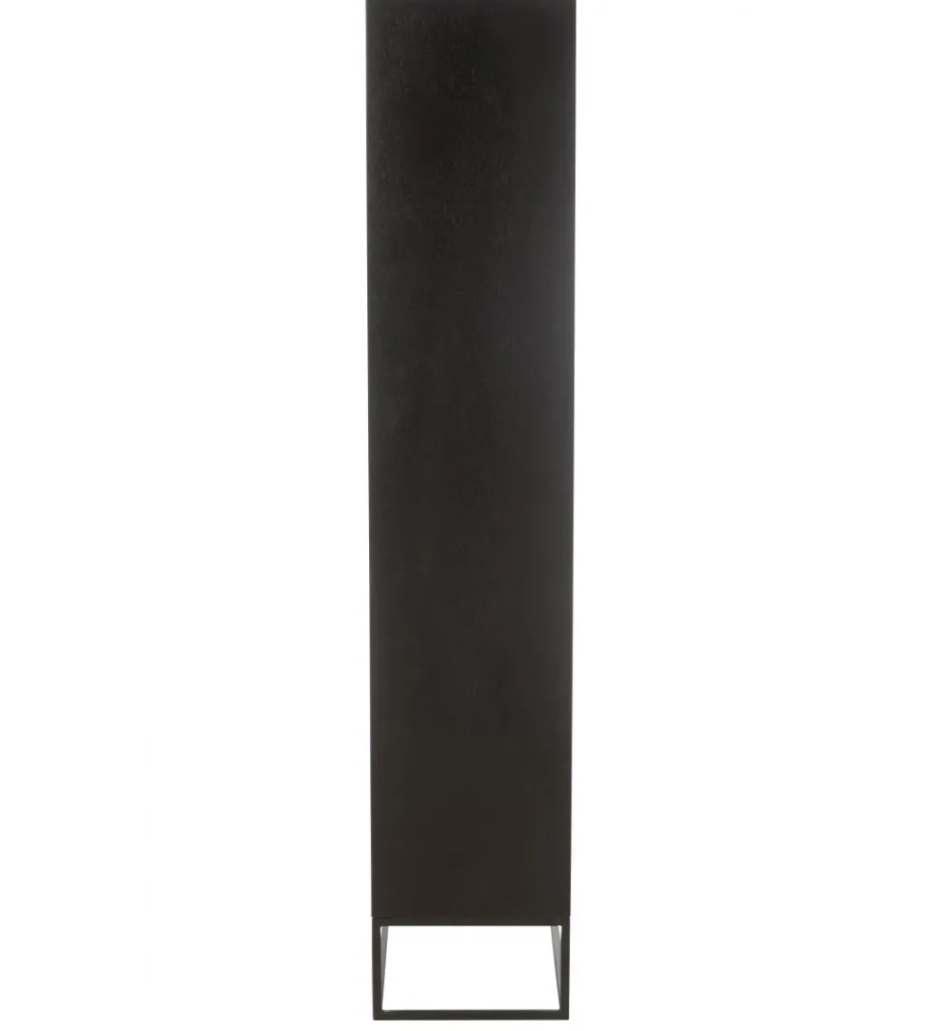 Regał MODE 168 cm drewno mango czarny*J-Line Discount