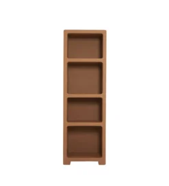 Regał NALUNO 60 x 190 cm terrakota*L&L Outlet