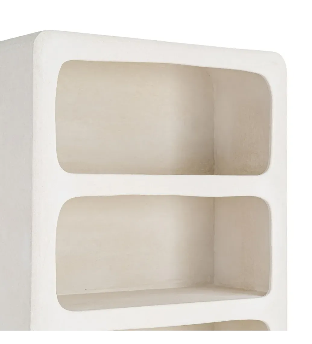 Regał NERMAN 180 cm biały*Zona-Design Sale