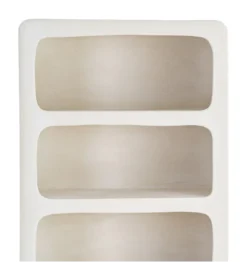 Regał NERMAN 180 cm biały*Zona-Design Sale