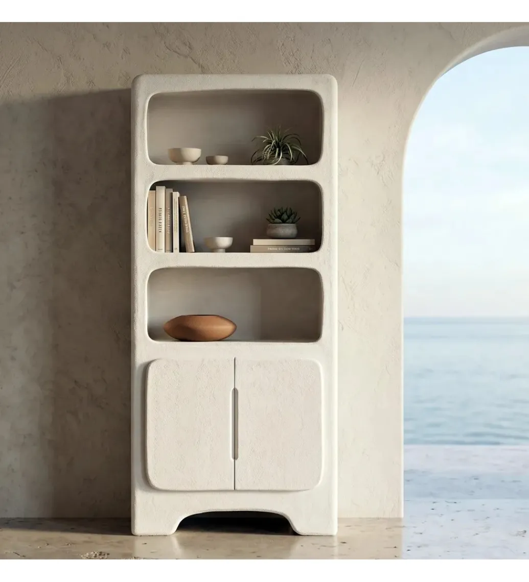 Regał NERMAN 180 cm biały*Zona-Design Sale