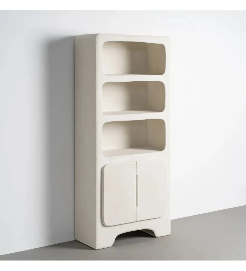 Regał NERMAN 180 cm biały*Zona-Design Sale