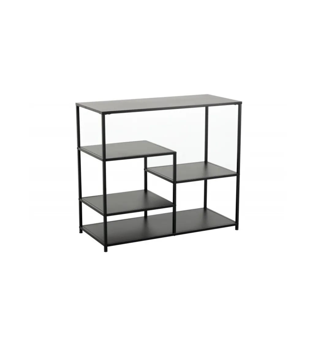 Regał OLIMPIA 90 cm czarny*Invicta Interior Sale