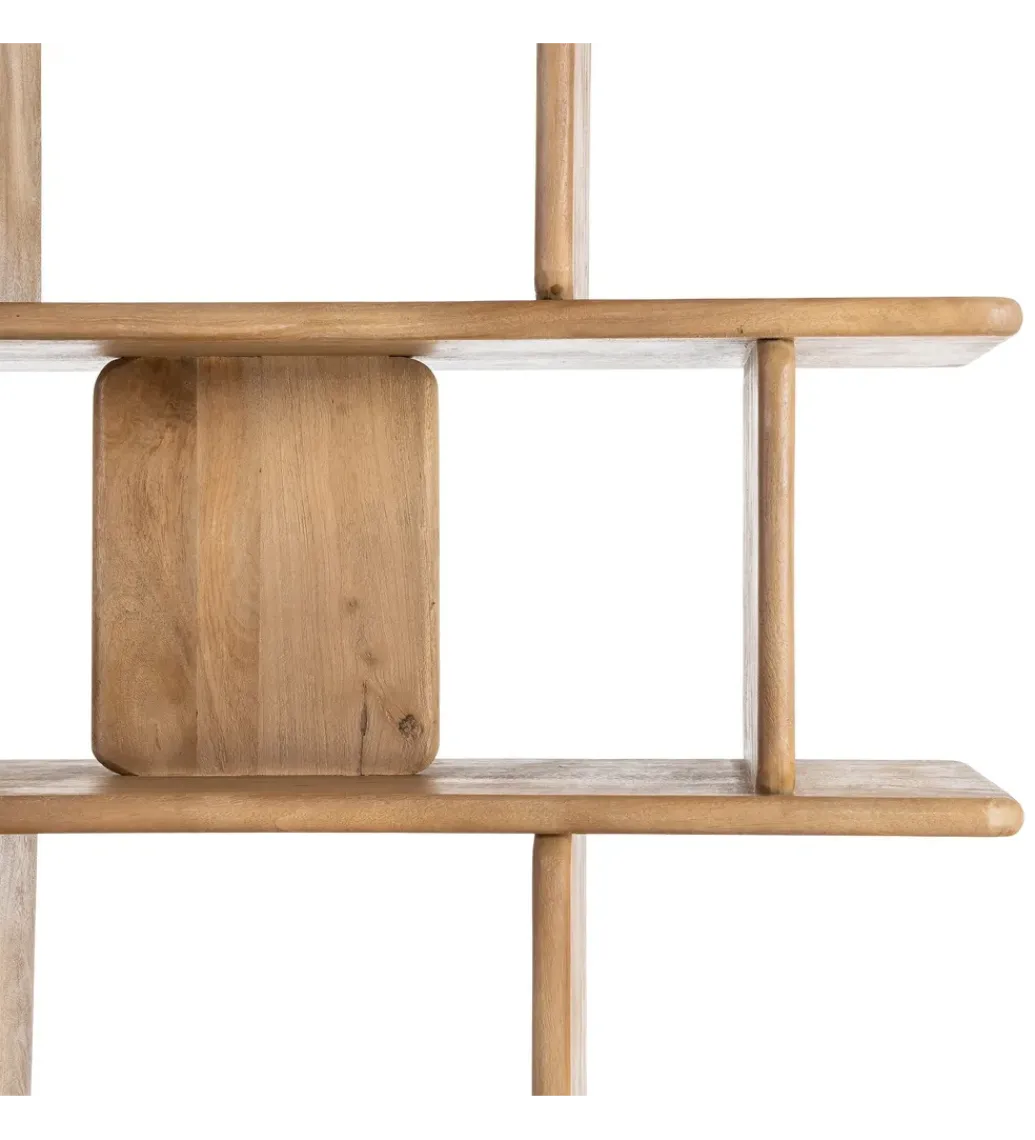Regał PESTAMENO 175 cm drewno mango*Zona-Design Sale