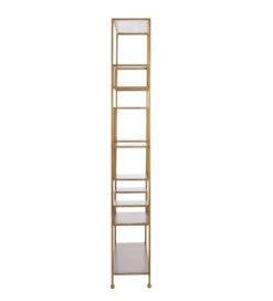 Regał REZINA 205 cm antyczny brąz*L&L