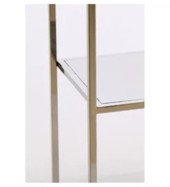 Regał REZINA 205 cm srebrny niklowy*L&L Clearance