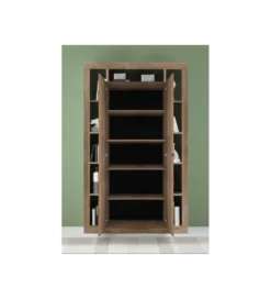 Regał RIMINI 134 cm w kolorze dąb Mercure*MCA Linia Włoska Outlet