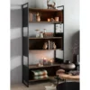 Regał Rustic 100 cm drewno*J-Line Outlet