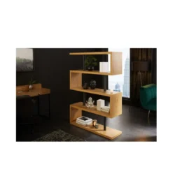 Regał SANTIAGO 165 cm w optyce dębu*Invicta Interior Clearance