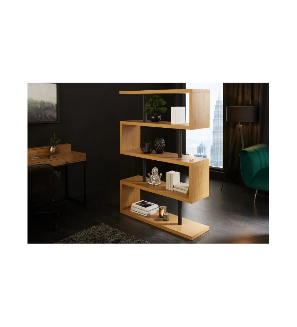 Regał SANTIAGO 165 cm w optyce dębu*Invicta Interior Clearance