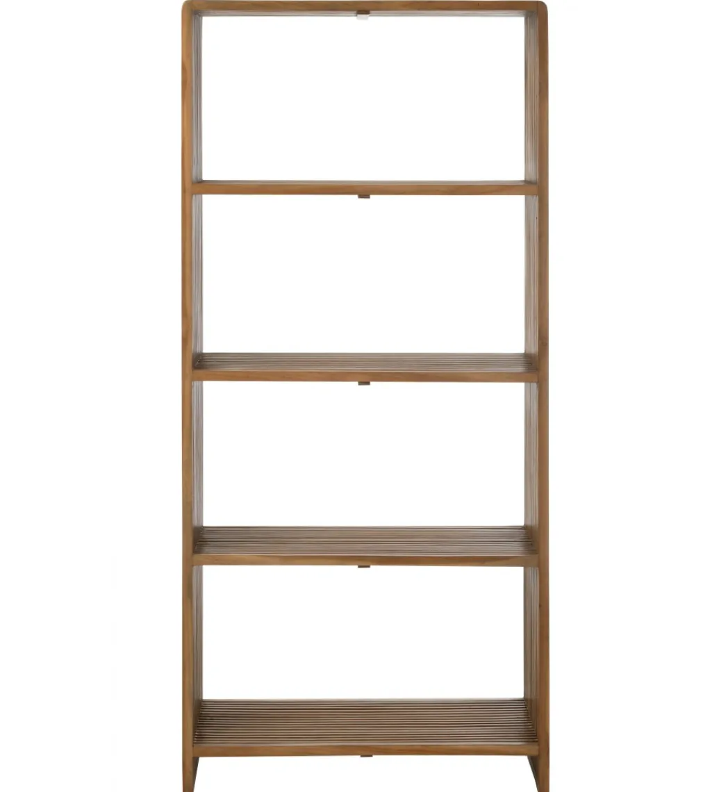 Regał SHELIS 190 cm drewno teak*J-Line Hot