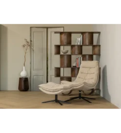 Regał SINNE 180 x 130 cm drewno mango*WOOOD Clearance