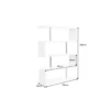 Regał SNAKE 165 cm biały*Invicta Interior