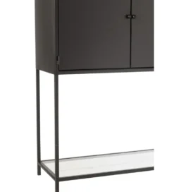 Regał Square 90 cm czarny*J-Line Outlet