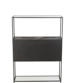 Regał Square 90 cm czarny*J-Line Outlet