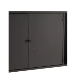 Regał Square 90 cm czarny*J-Line Outlet