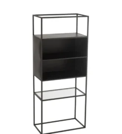 Regał Square 55 cm czarny*J-Line New