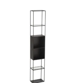 Regał Square 25 cm czarny*J-Line Discount