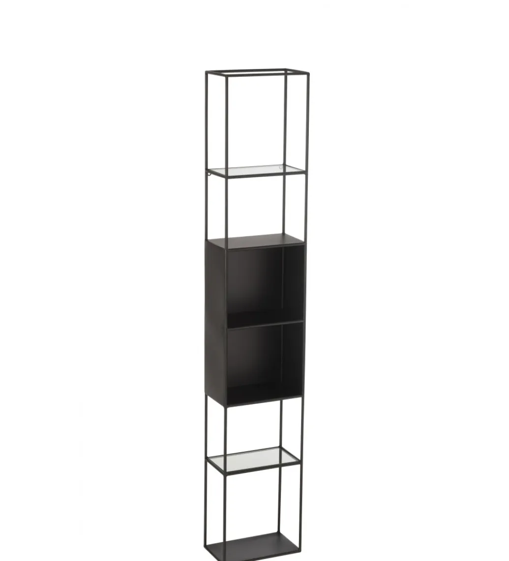 Regał Square 25 cm czarny*J-Line Discount