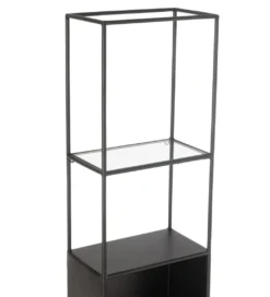 Regał Square 25 cm czarny*J-Line Discount