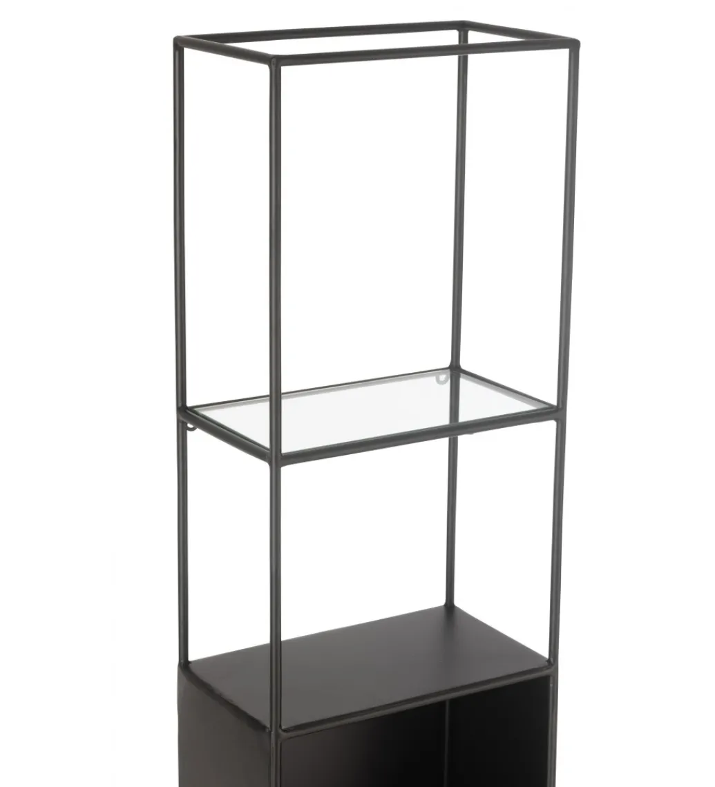 Regał Square 25 cm czarny*J-Line Discount
