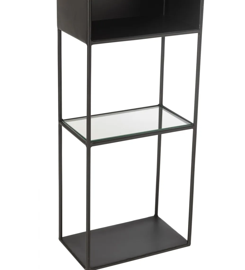 Regał Square 25 cm czarny*J-Line Discount