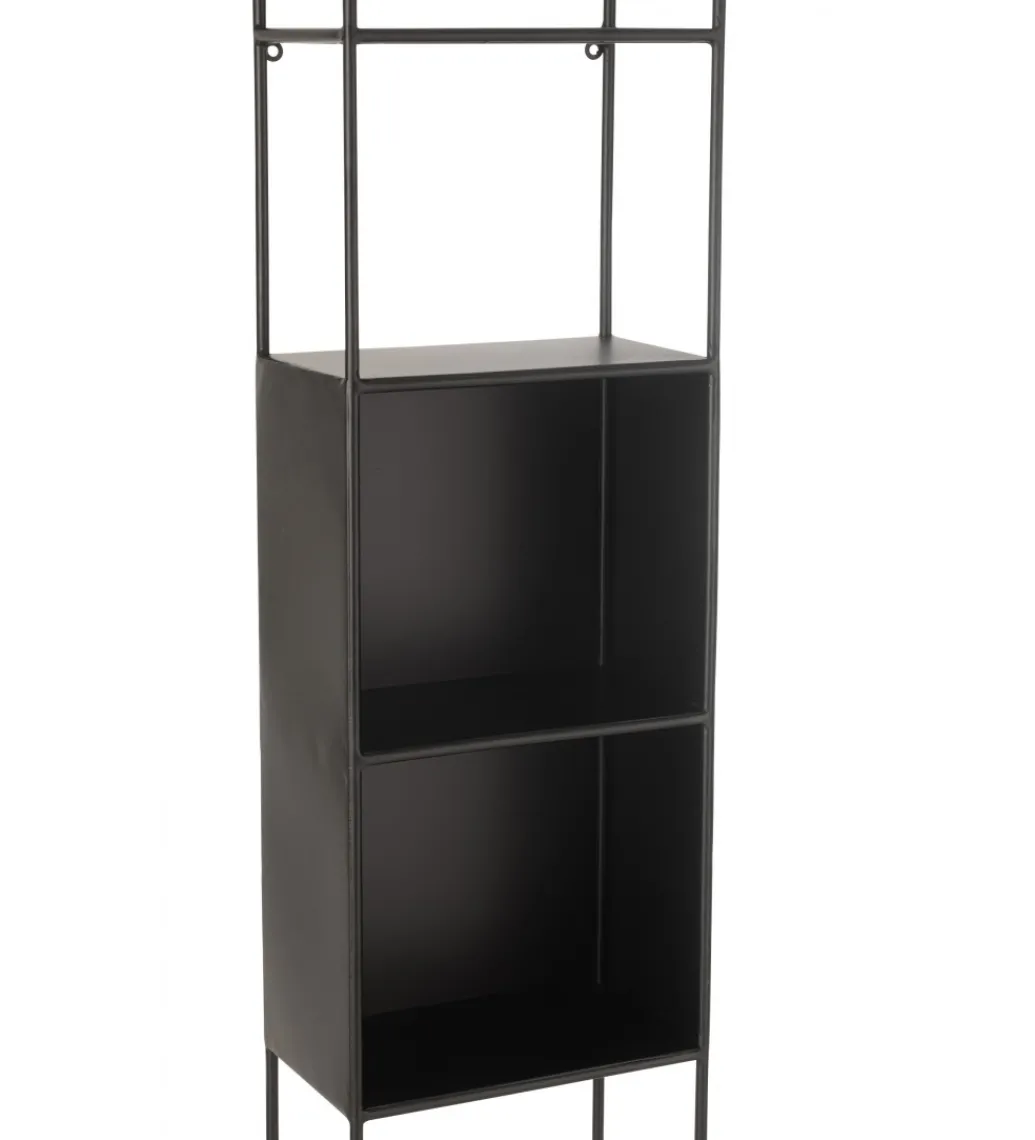 Regał Square 25 cm czarny*J-Line Discount